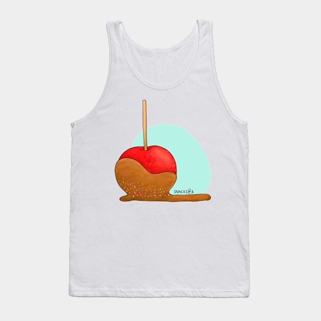 Happy Happy Caramel Apple Tank Top by Snacks At 3